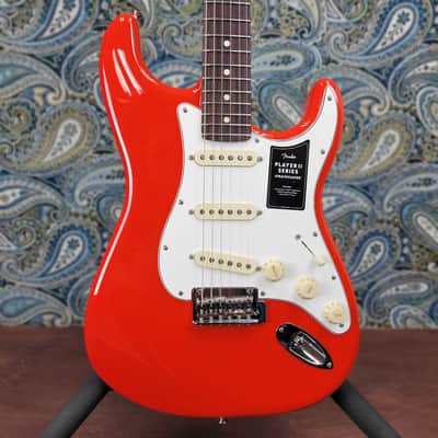 Fender Player Series II Stratocaster SSS Coral Red image 1