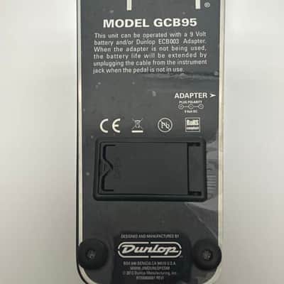 Dunlop GCB95 Cry Baby Standard Wah 1982 - Present Black image 4