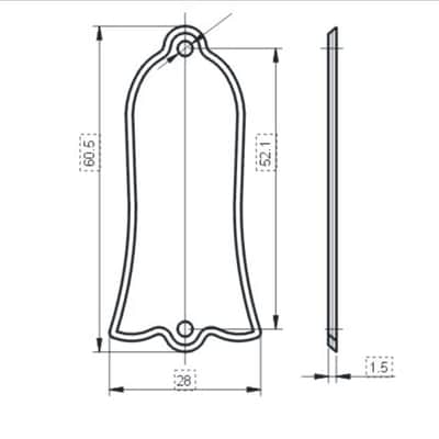 truss rod cover gibson style - Gibson image 8