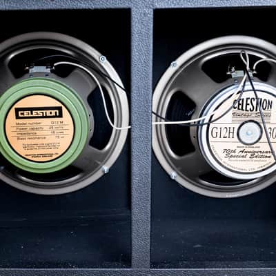 Buzz Feiten Design 2x12 Speaker Cabinet w/ Celestions image 8