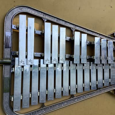 Sandner Lyra metal xylophone glockenspiel Bells LYRA Sandner made in Germany image 3