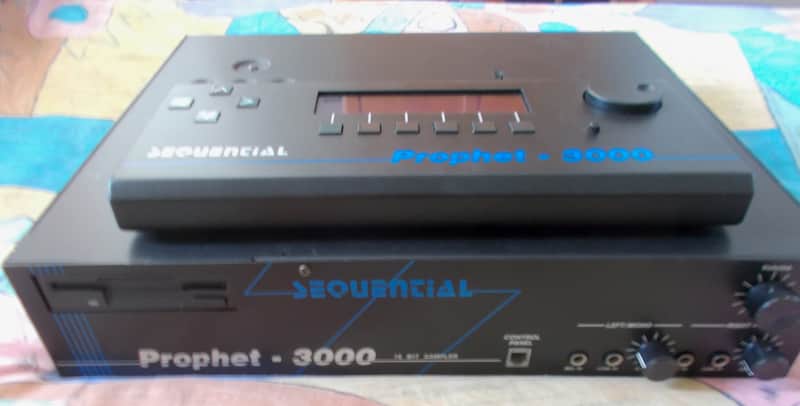 Sequential Prophet 3000 sampler 1987 - black image 1