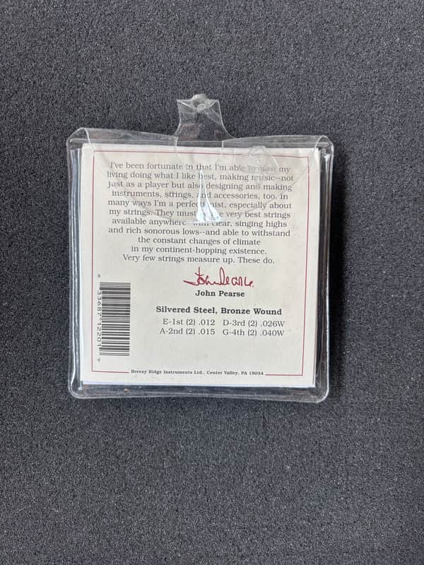 John Pearse Strings Mandolin set # 2200H 80/20 Bronze Wound Heavy Gauge image 1