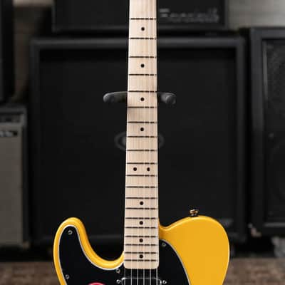 Squier Affinity Series Left-Hand Telecaster Electric Guitar - Butterscotch Blonde image 6