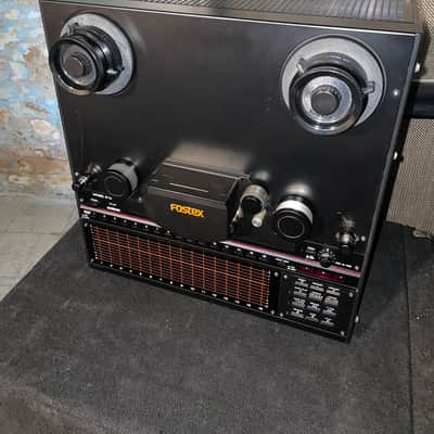 Fostex E-16 1/2" 16-Track Tape Recorder 1980s - Black image 4