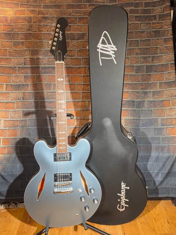 Epiphone Dave Grohl Signature DG-335 Pelham Blue w/ OHSC Bild 1