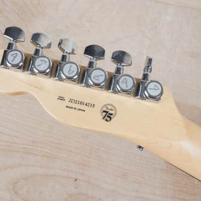 Fender Ishibashi FSR Modern Telecaster HH Floyd Rose 2021 Caribbean Blue Transparent Japan Floyd Rose Locking Tremolo MIJ w/ Gig Bag image 5