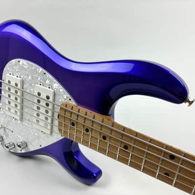 Ernie Ball Music Man StingRay SR5 HH. See Me Ride Out of the Sunset. 2026 – Grape Crush image 1