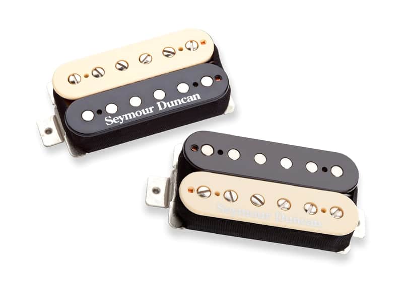 Seymour Duncan Seymour Duncan Green Magic Humbucker Set Zebra ...