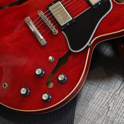 2014 Gibson Warren Haynes '61 ES-335 Semi-Hollow Electric Guitar Faded Cherry + COA OHSC image 7