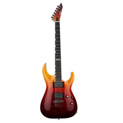 ESP E-II Horizon NT-II Electric Guitar - Tiger Eye Amber Fade - B-Stock image 2