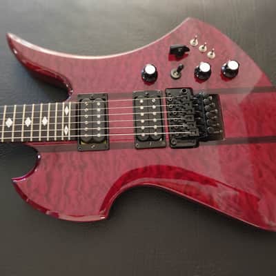 Bc Rich Mockingbird Slash Trans Red St image 9