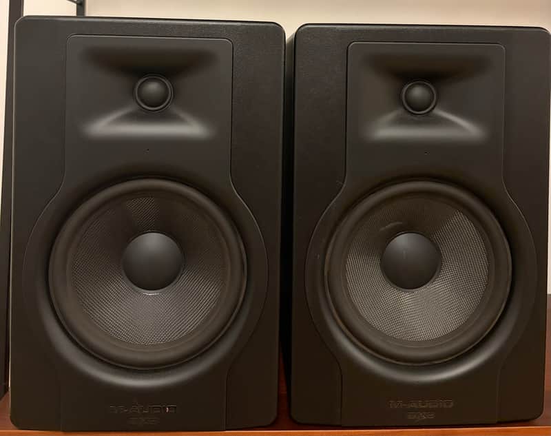 M-Audio BX5-D3 5" Active Studio Monitor (pair) 2010s - Black image 1