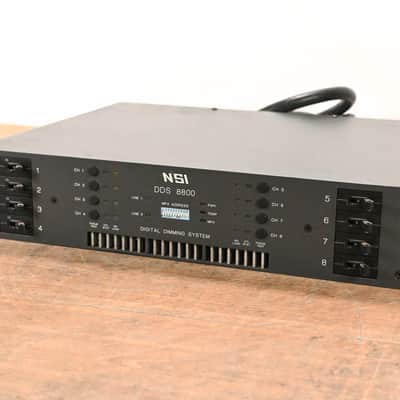 NSI DDS 8800 8-Channel Digital Dimming System CG01Q4D image 1