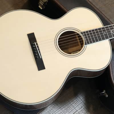 Santa Cruz "F" Custom Walnut Acoustic Guitar Natural + OHSC image 2
