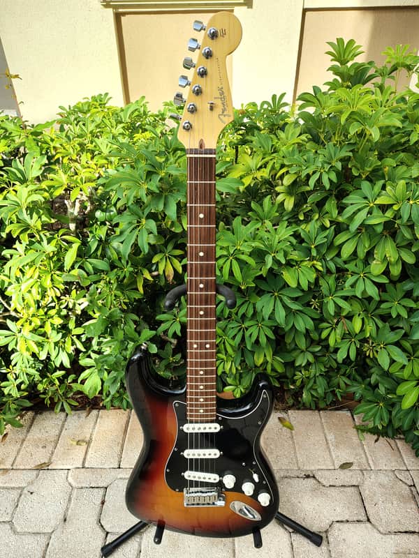Fender American Series 3-Tone Sunburst FSR Stratocaster Strat Stevie Ray Vaughan 2003 image 1