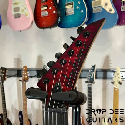 Jackson USA Custom Shop Special Edition Randy Rhoads Electric Guitar w/ Case-Trans Red Burst image 12