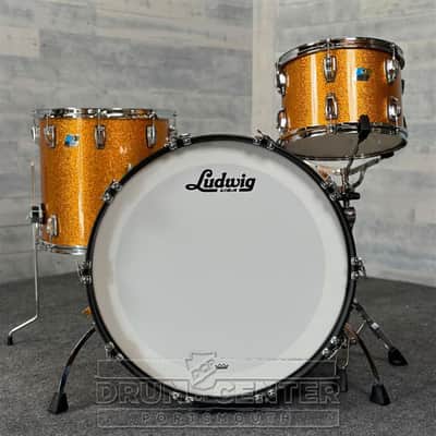 Ludwig Classic Maple Super 70s 3pc Drum Set "Gold Star" image 2