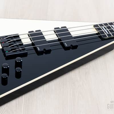 2012 Dean USA Michael Schenker Flying V Bass NAMM Limited Edition, 1 of 25, Signed w/ Case image 6