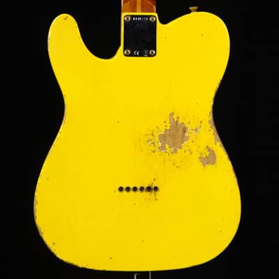 Fender Custom Shop '59 Esquire Heavy Relic Electric Guitar - Graffiti Yellow image 2