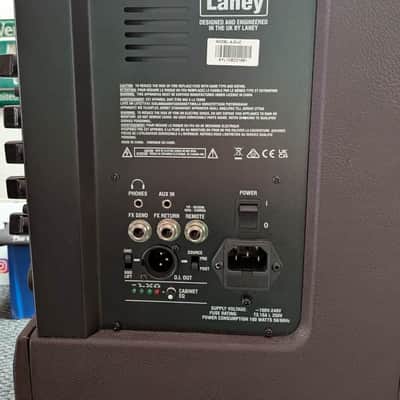 Laney A-Duo 2-Channel 120-Watt 2x8" Acoustic Guitar Combo 2020s with Tuki Padded Cover image 3