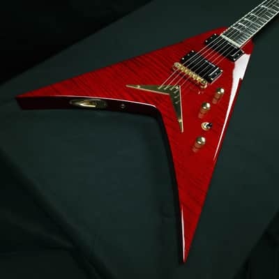 Dean Dave Mustaine Signature VMNT Limited Edition Trans Red 2014 Made in Korea Seymour Duncan LiveWire Megadeth + Case image 3