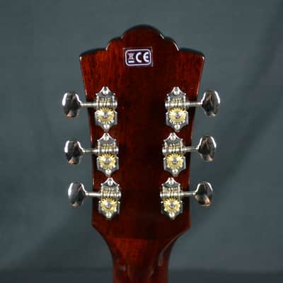 Guild D-140CE Acoustic/Electric Dreadnought with Guild Soft Case - Antique Burst image 7