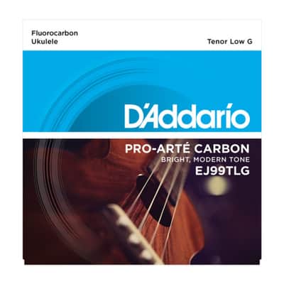 D'Addario Ukulele Strings EJ99TLG Tenor Low G Carbon - Strings image 1