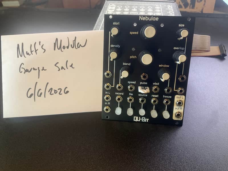 Qu-Bit Electronix Nebulae v2 2018 - Present - Black image 1