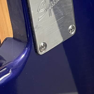 Squier Affinity Series Stratocaster with Rosewood Fretboard 2008 - Metallic Blue image 7