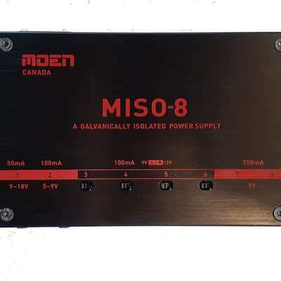 Moen Canada MISO 8 Power Supply For Effect Pedals 110V/240V Voltage Super Quality Power Supply New image 6