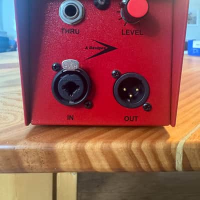 A-Designs Audio REDDI Tube Direct Box 2010s - Red image 2