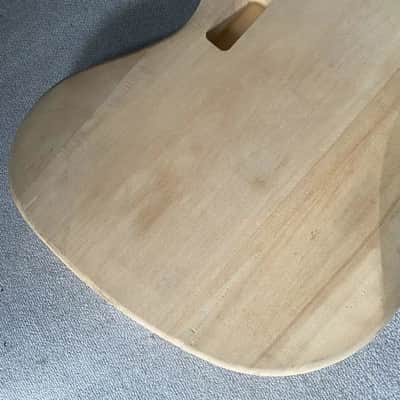 Basswood Jazz Bass Style Body Bild 11