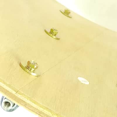 Yamaha Piano White 14x24"Bass Drum M6124U Powerlite Model Japan Vintage 80s Kick image 9
