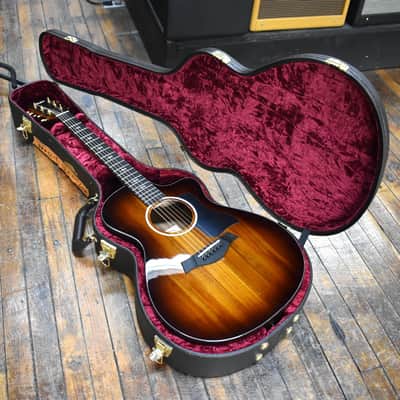Taylor 222ce-K DLX Hawaiian Koa Grand Concert Acoustic-Electric Guitar w/Hard Case image 9
