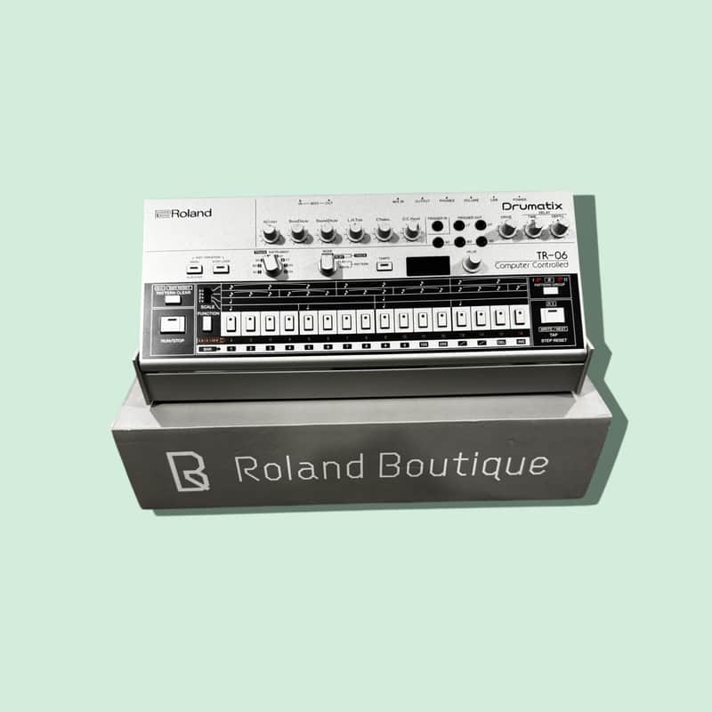 Roland TR-06 Drumatix 2020 - Present - Silver image 1