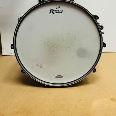 Rogers #37 Dyna-Sonic 6.5x14" Wood Snare Drum with Beavertail Lugs Reissue 2018 - 2020 - White Marine Pearl image 5