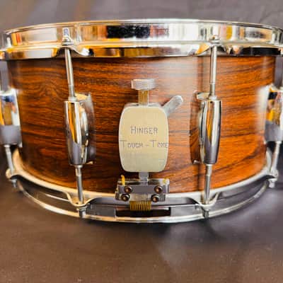 Hinger Hinger True Tone Orchestral Snare 1977 - Natural Ouk image 3