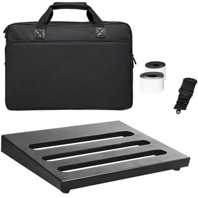 Knight Music “The Dive Bar” PB18 - Medium Compact Metal Pedalboard, Guitar or Bass, Like Pedaltrain, OnStage, Fender Professional image 1