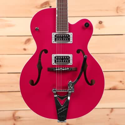 Gretsch G6120T-HR Brian Setzer Signature Hot Rod Hollow Body - Candy Magenta - JT22072742 image 2