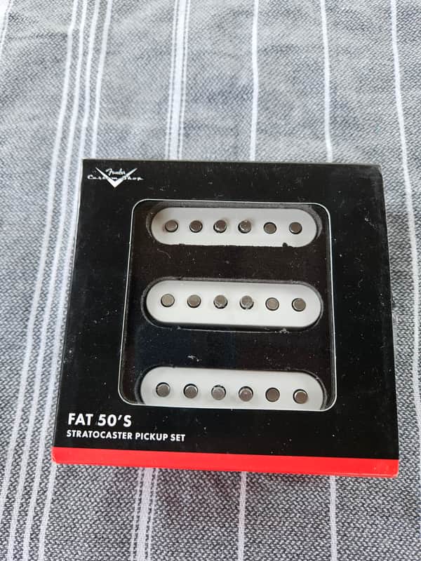 Fender 099-2113-000 Custom Shop Fat '50s Stratocaster Pickup Set 2010s - White image 1