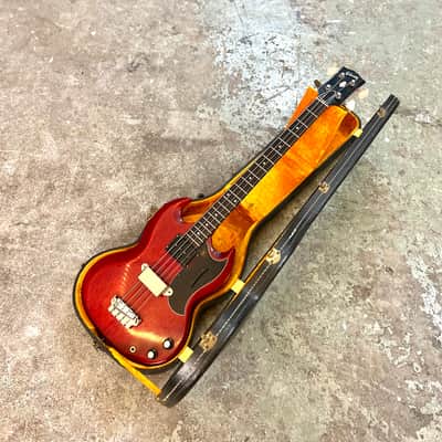 Gibson EB-0 Bass Guitar 1964 - Cherry original vintage USA image 6
