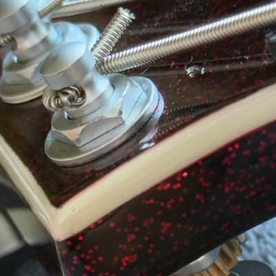 ESP LTD SC-608b with Evertune - Red Sparkle image 8