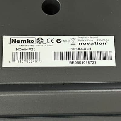Novation Impulse25 25-Note USB/MIDI Keyboard Controller, Excellent Condition image 11