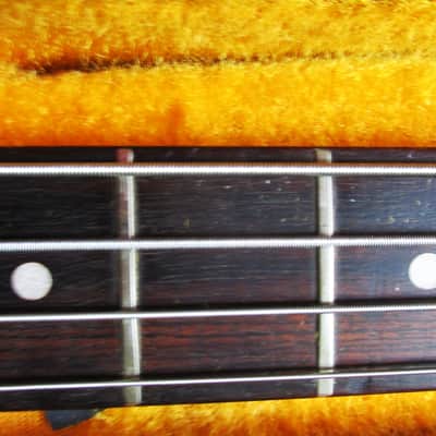 Univox Professional Bass Guitar, 1970's, Japan, Case, Changes image 16