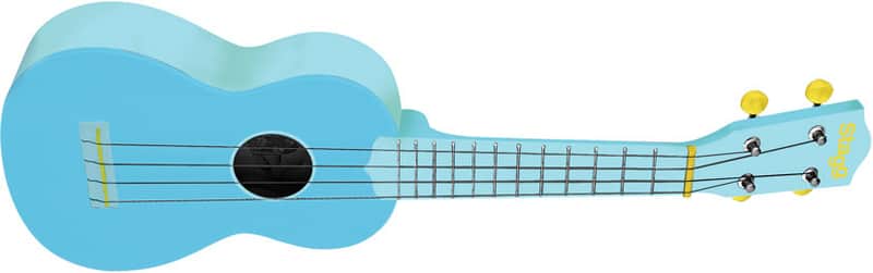 Stagg Soprano Ukulele Ocean Blue with Gig Bag Full Size Beginner Model Uke image 1
