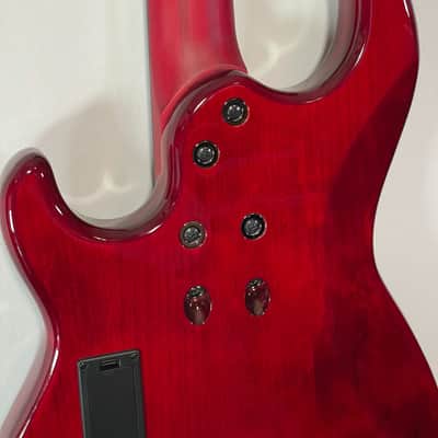 Yamaha BBPH Peter Hook Signature Super Limited Edition BB Bass, Red w/Gig Bag image 13