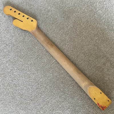 Maple Wood Electric Guitar Neck, Rosewood Fingerboard, Defected Truss Rod image 4