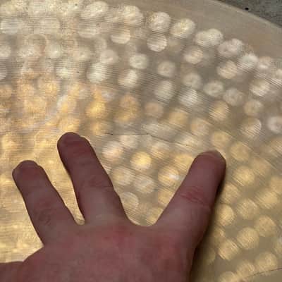 UFIP Extatic 22" Ride Cymbal Cracked image 6