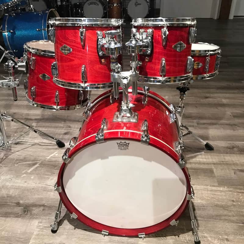 Yamaha Beech Custom Drum Set image 1